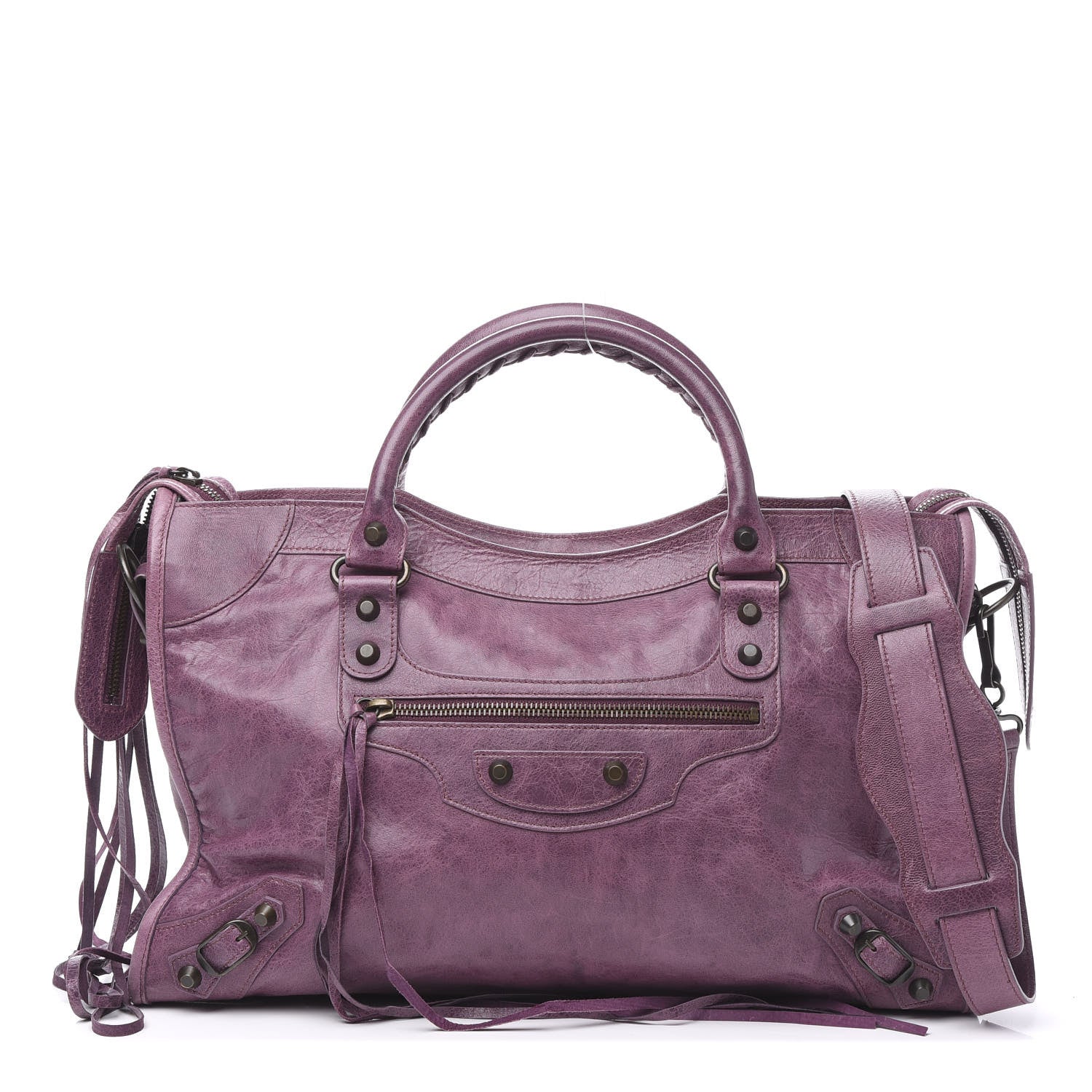 Balenciaga Agneau Classic Hardware City Murier 1 of 8