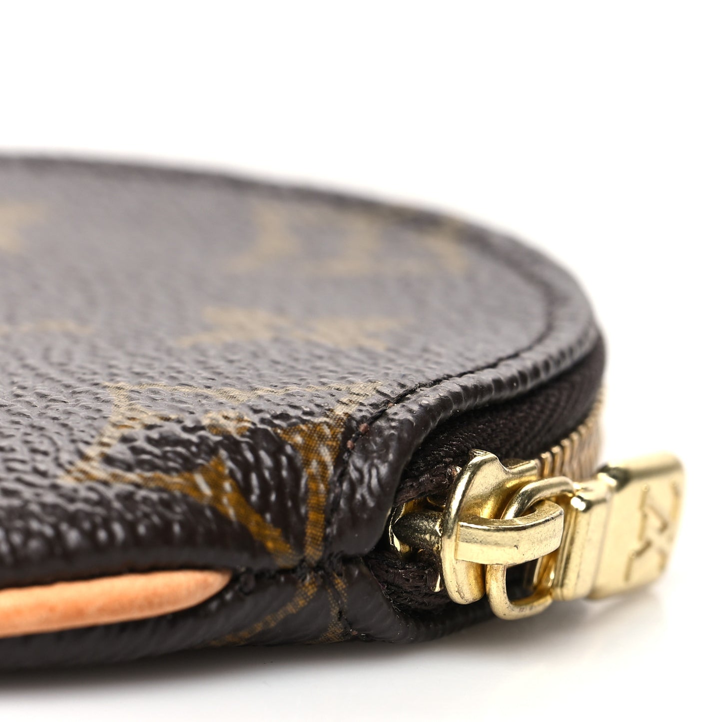 Monogram Round Coin Purse