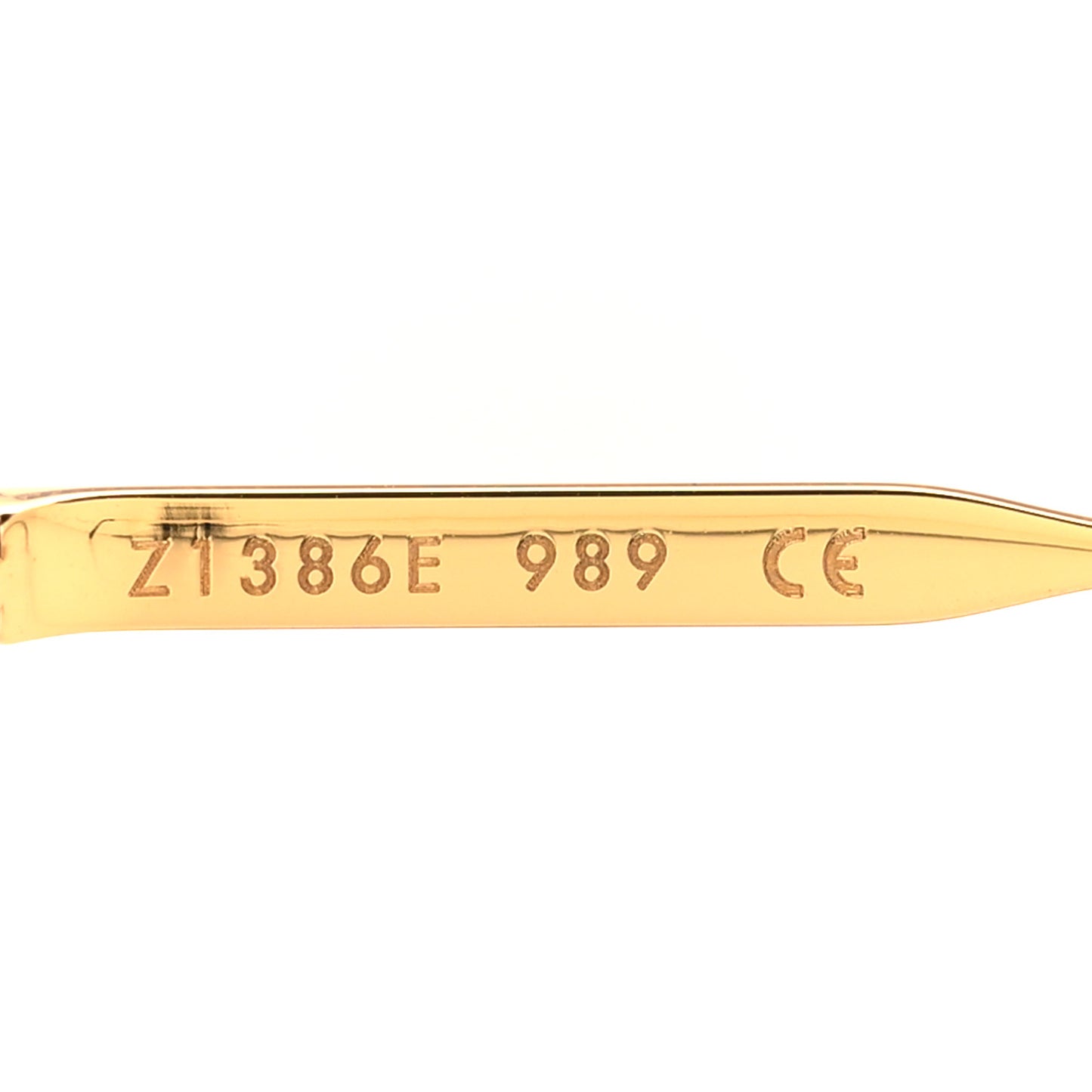 Metal Les Amants du Pont Neuf Sunglasses Z1384E Gold Pink