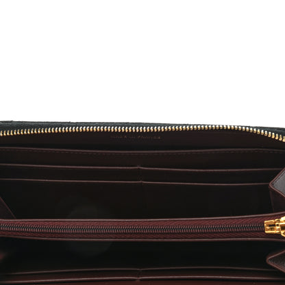 Chanel Caviar Quilted Large Gusset Zip Around Wallet Black 12 of 14