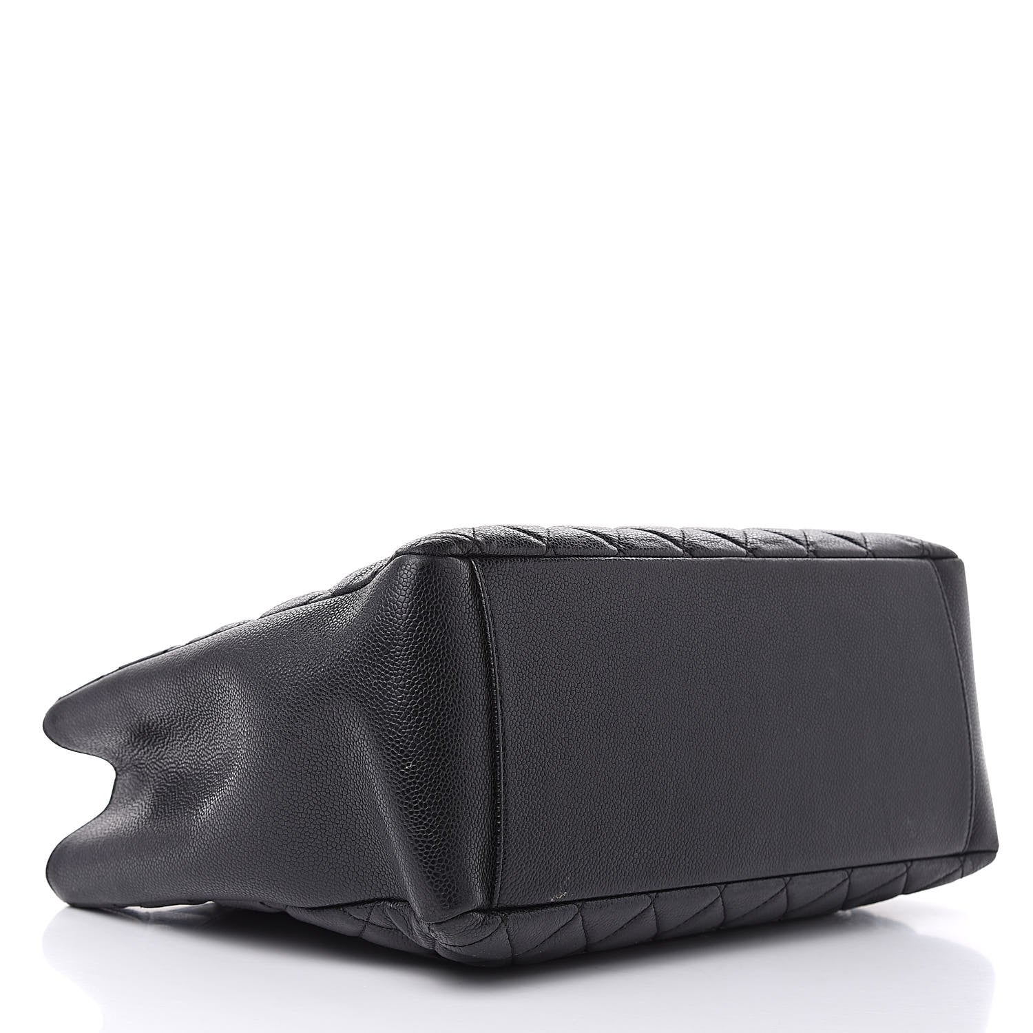 Chanel Caviar Quilted Grand Shopping Tote GST Black 4 of 14