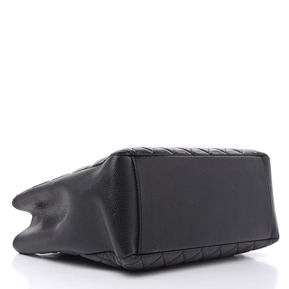 Chanel Caviar Quilted Grand Shopping Tote GST Black 4 of 14