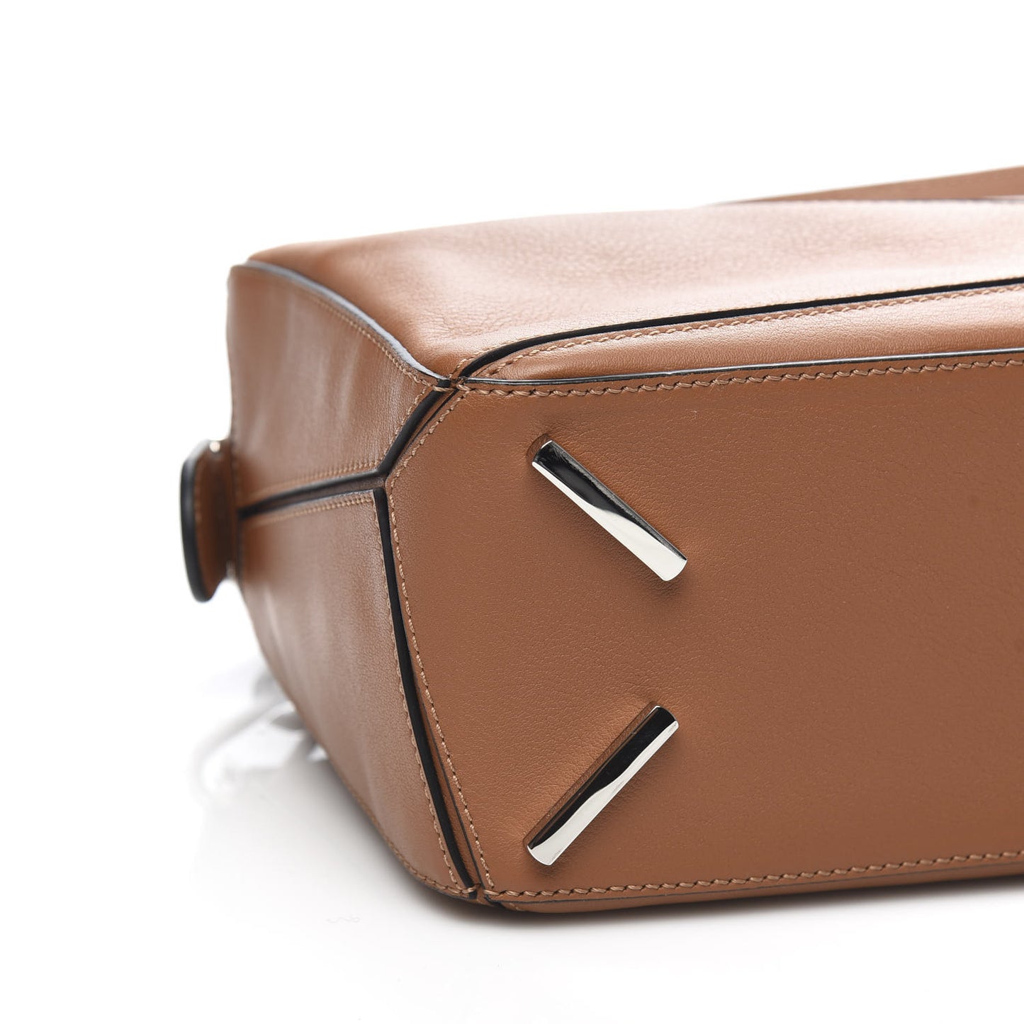 Calfskin Small Puzzle Bag Tan