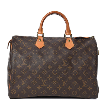 Louis Vuitton Monogram Speedy 35 1 of 16