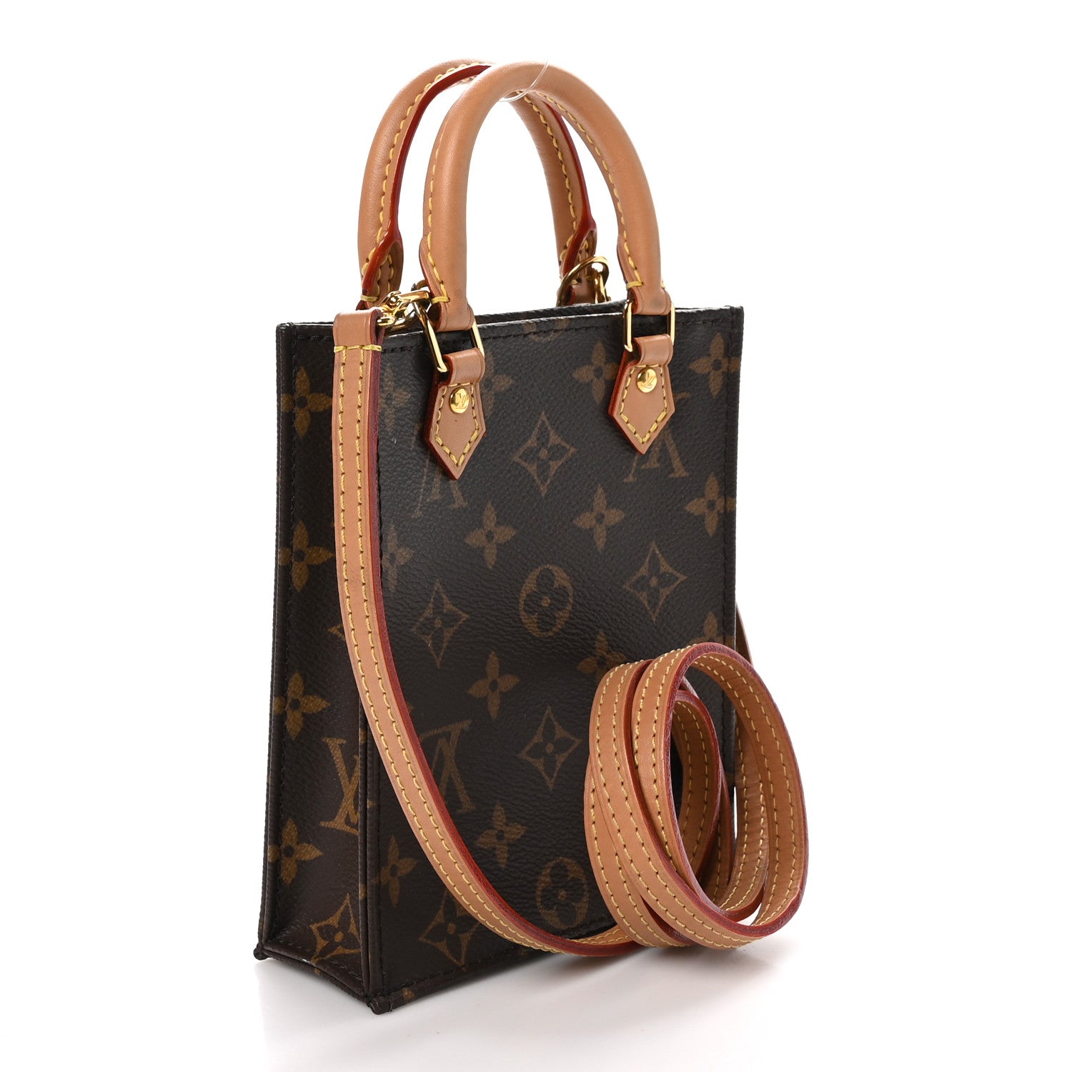 Louis Vuitton Monogram Petit Sac Plat 3 of 9