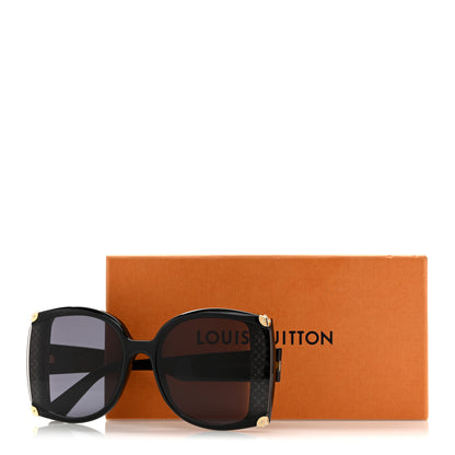 Louis Vuitton Acetate Nylon In The Mood For Love Sunglasses Z1294W Black 7 of 7