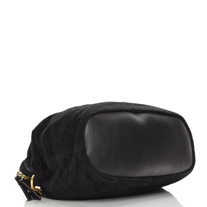 Givenchy Textured Calfskin Suede Medium Nightingale Black 5 of 9