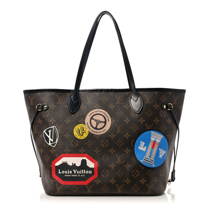 Louis Vuitton Monogram World Tour Neverfull MM 3 of 20