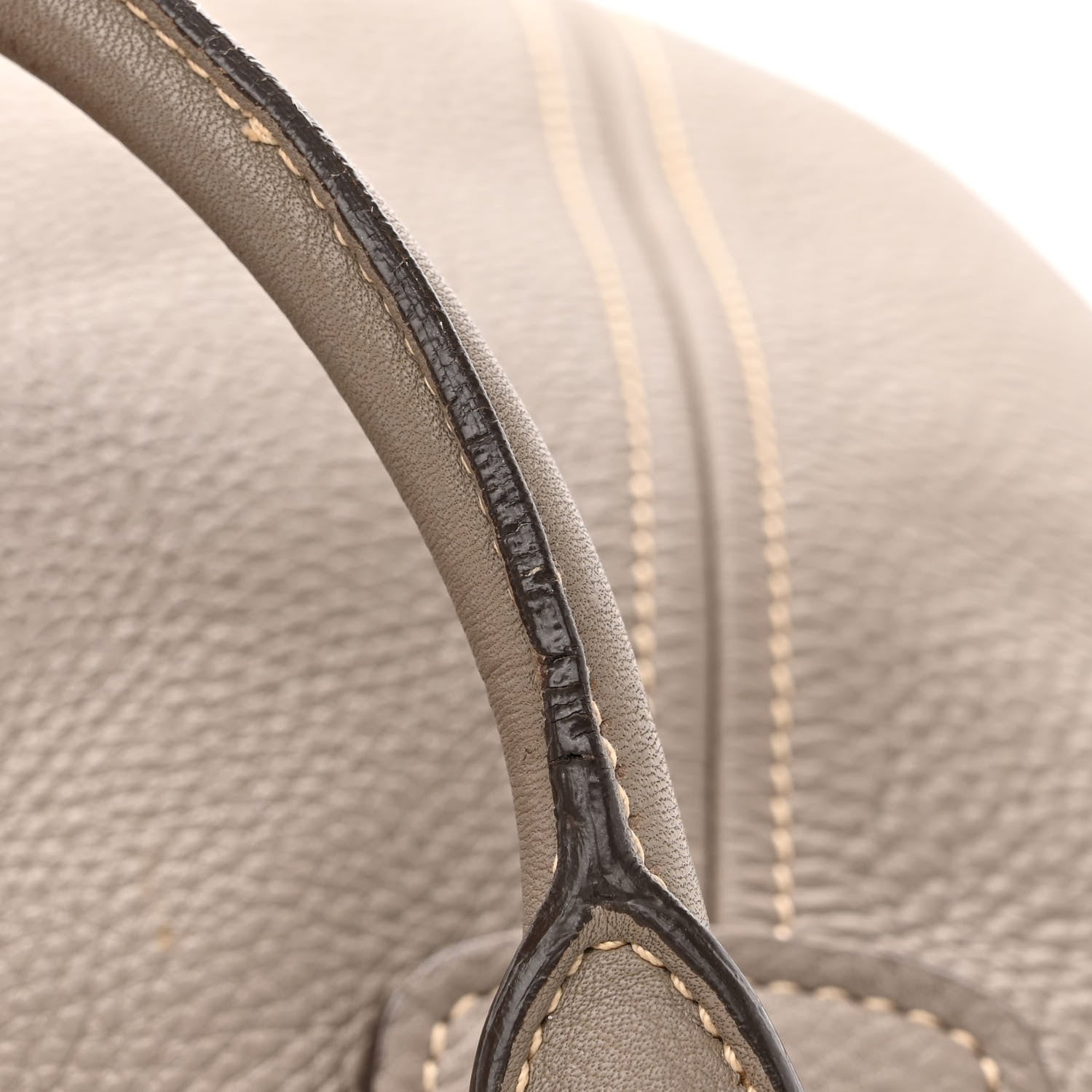 Prada Vitello Daino Shoulder Bag Argilla 14 of 16