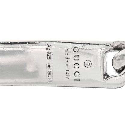 Gucci Sterling Silver GucciGhost Hamlet Skull ID Chain Bracelet 3 of 3