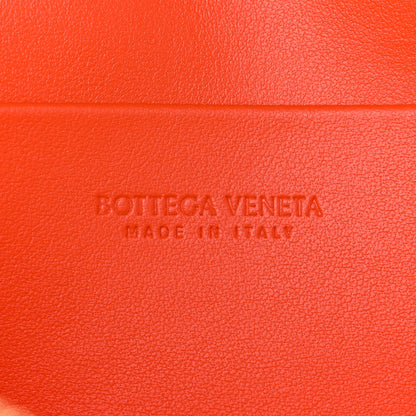 Bottega Veneta Calfskin Intrecciato Bang Bang Vanity Case Orange 6 of 9