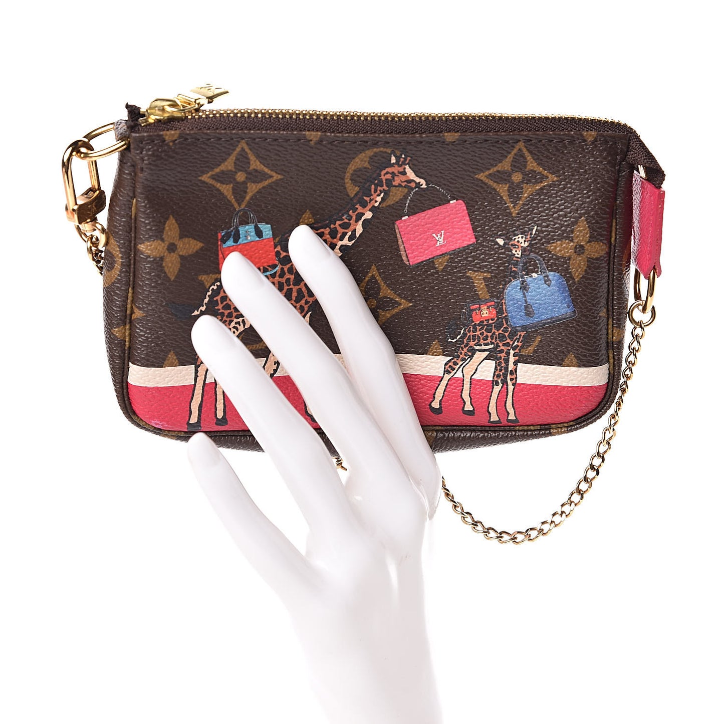 Monogram 2017 Christmas Animation Mini Pochette Accessories