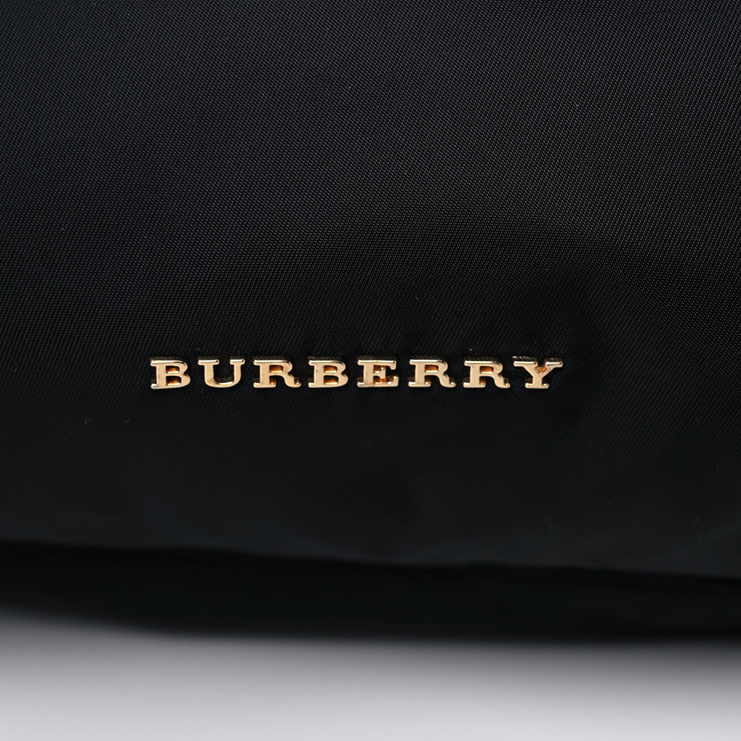 Burberry Nylon Large Rucksack Backpack Black Gold 11 of 13