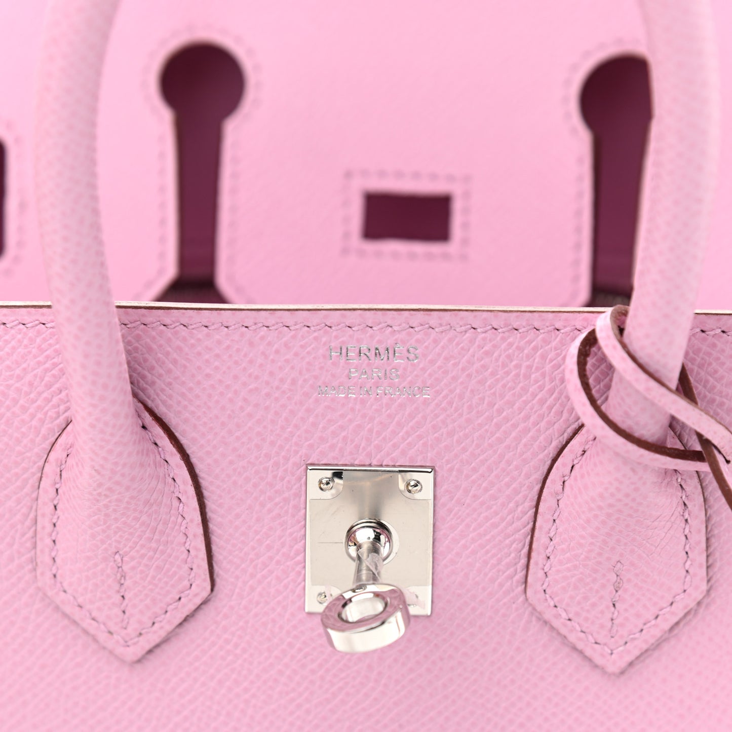 Epsom Birkin Sellier 25 Mauve Sylvestre