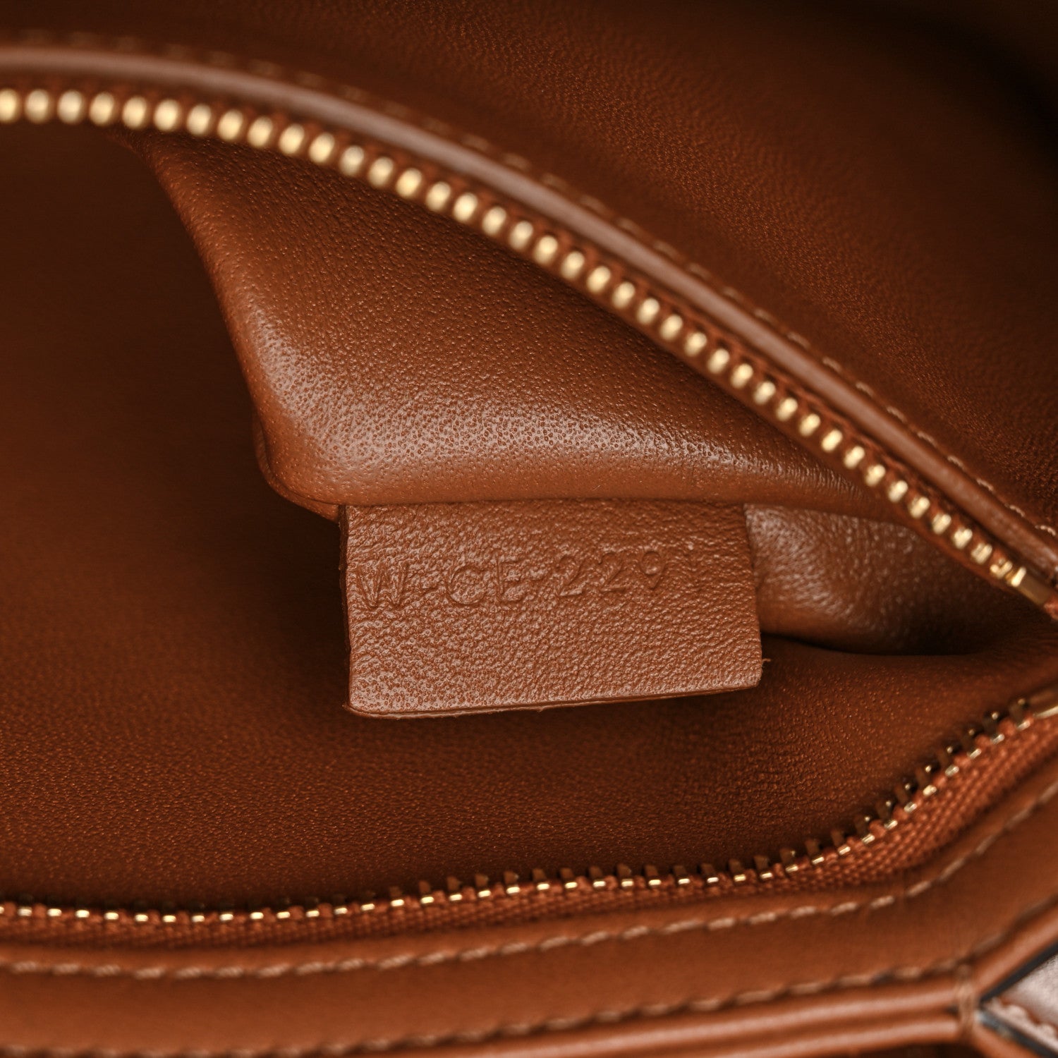 Celine Natural Calfskin Medium Triomphe Tan 6 of 11
