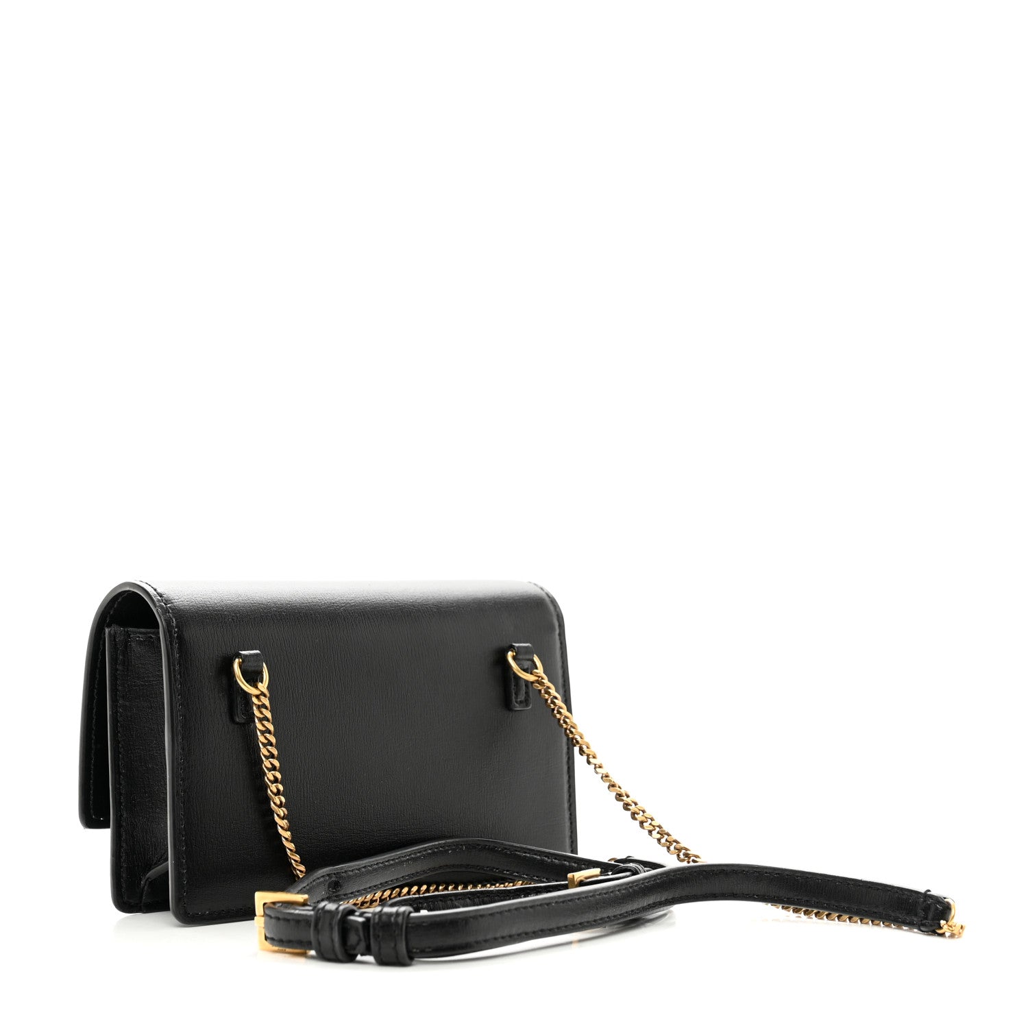 Saint Laurent Smooth Calfskin Sunset Baby Belt Bag Black 3 of 9