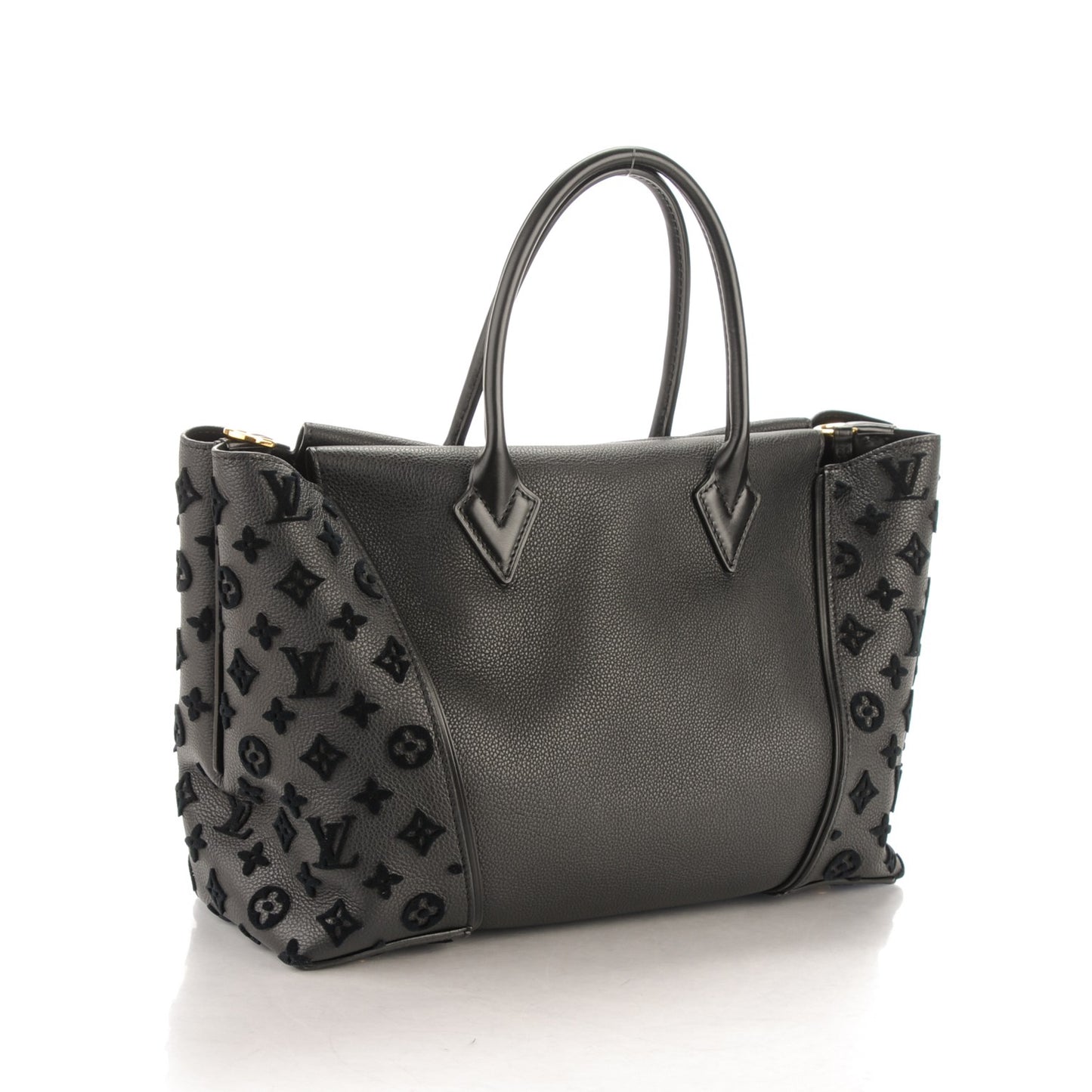 Veau Cachemire Tote W PM Black
