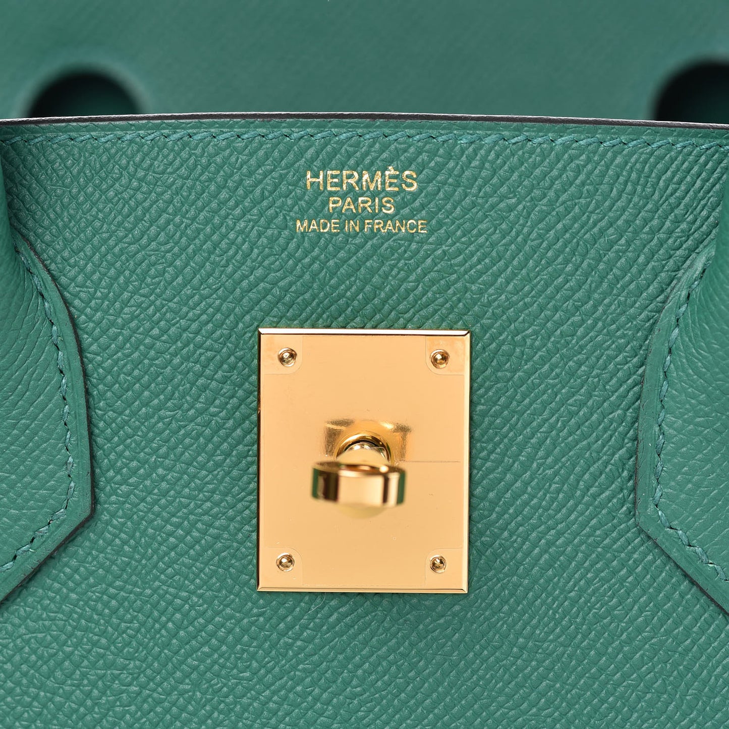 Epsom Birkin 30 Vert Vertigo