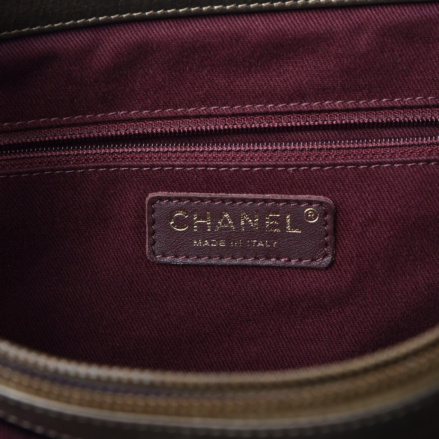 Chanel Metallic Calfskin Quilted Large Istanbul Tote Gold 6 of 12