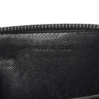 Prada Saffiano Coin Purse Black 7 of 13