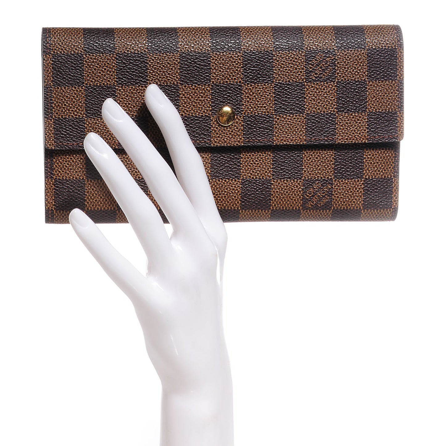 Damier Ebene Porte Tresor International Wallet