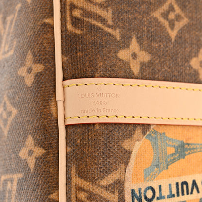 Louis Vuitton Monogram Hotel Labels Speedy Bandouliere 30 7 of 11