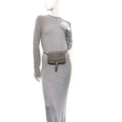 Chloe Calfskin Marcie Convertible Belt Bag Cashmere Grey 2 of 11
