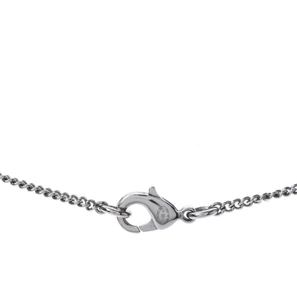 Chanel Ruthenium Crystal Star CC Necklace Iridescent Pink 5 of 6