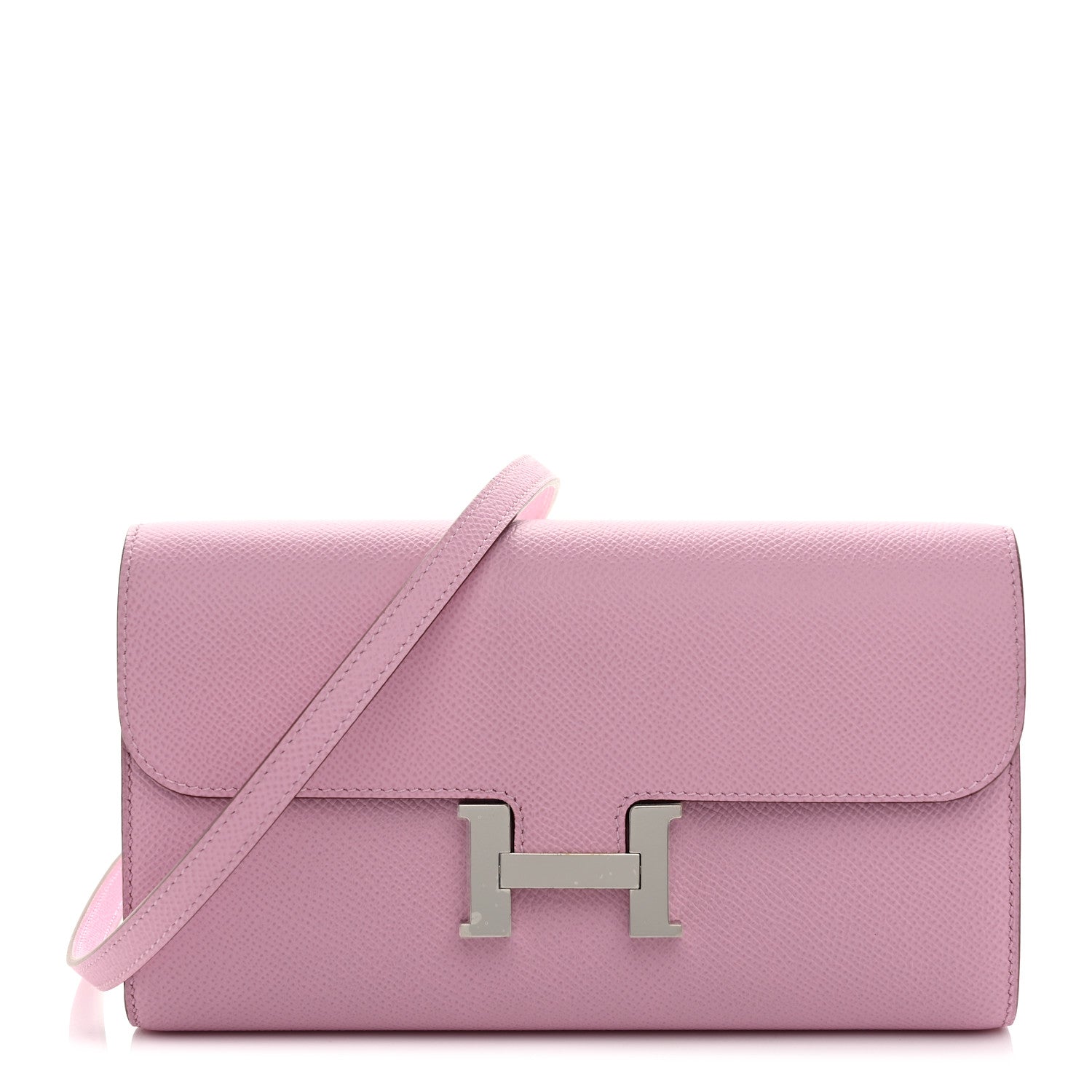 Hermes Epsom Constance Wallet To Go Mauve Sylvester 1 of 11
