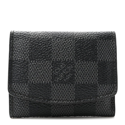 Louis Vuitton Damier Graphite Cufflinks Case 1 of 6