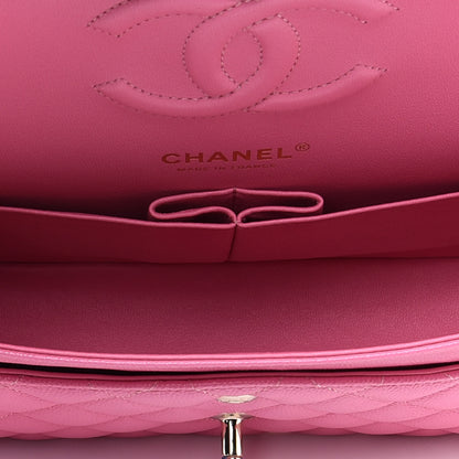 Chanel Caviar Quilted Medium Double Flap Pink 5 of 11