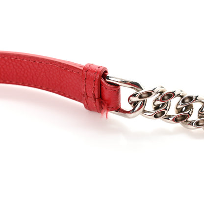 Christian Dior Grained Calfskin Small Diorama Flap Bag Red 14 of 15