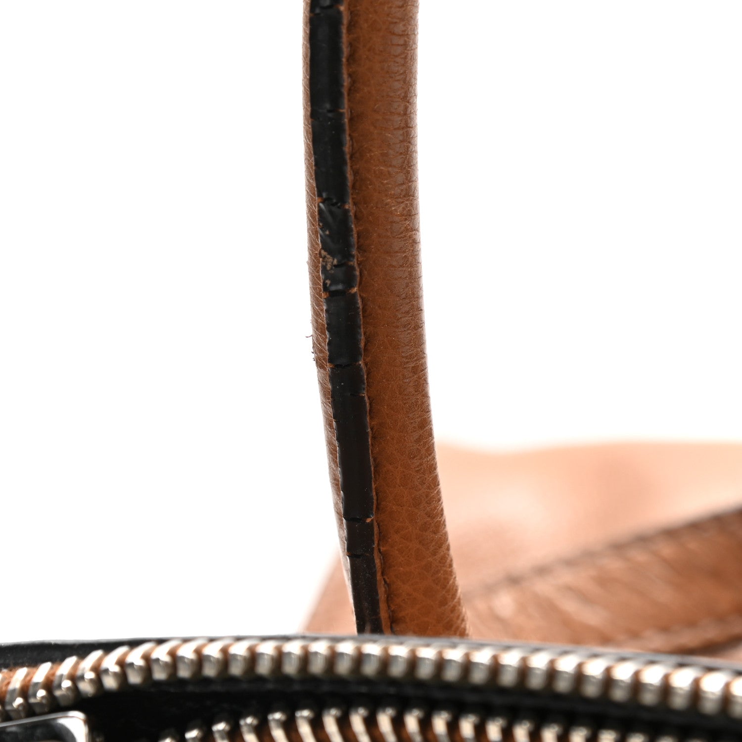 Prada Glace Calf Twin Pocket Tote Cannella 13 of 16