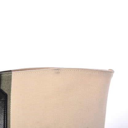 Saint Laurent Canvas Beach Shopping East West Tote Ecru 9 of 20