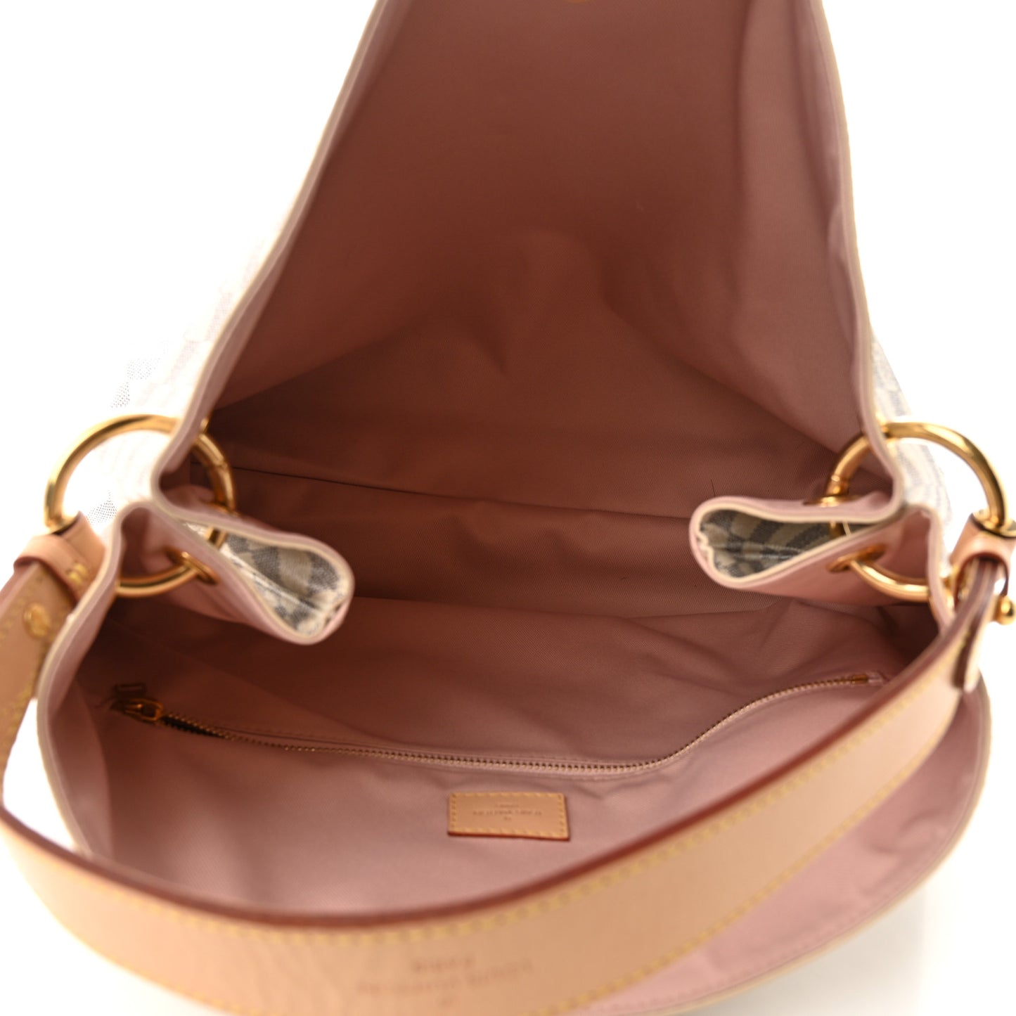 Damier Azur Graceful MM Rose Ballerine