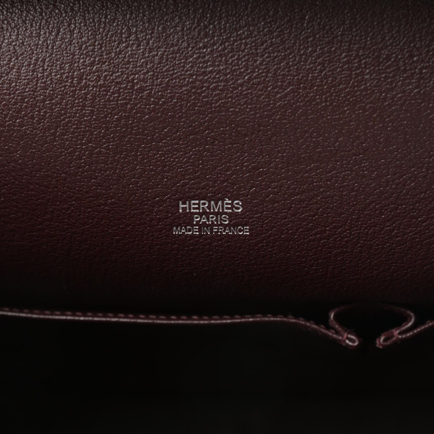 Hermes Taurillon Clemence Jypsiere 34 Prune 6 of 13
