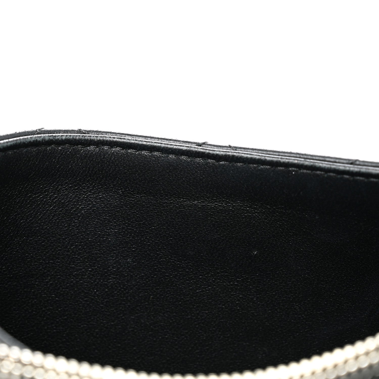 Chanel Lambskin Quilted Classic Zip Pouch Black 11 of 12