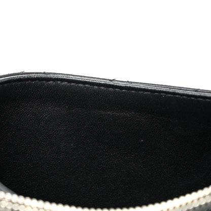 Chanel Lambskin Quilted Classic Zip Pouch Black 11 of 12