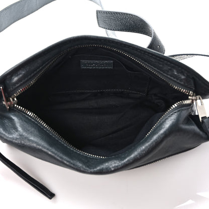 Balenciaga Lambskin Classic Hardware Neo Lift Hip Bag Black 5 of 9