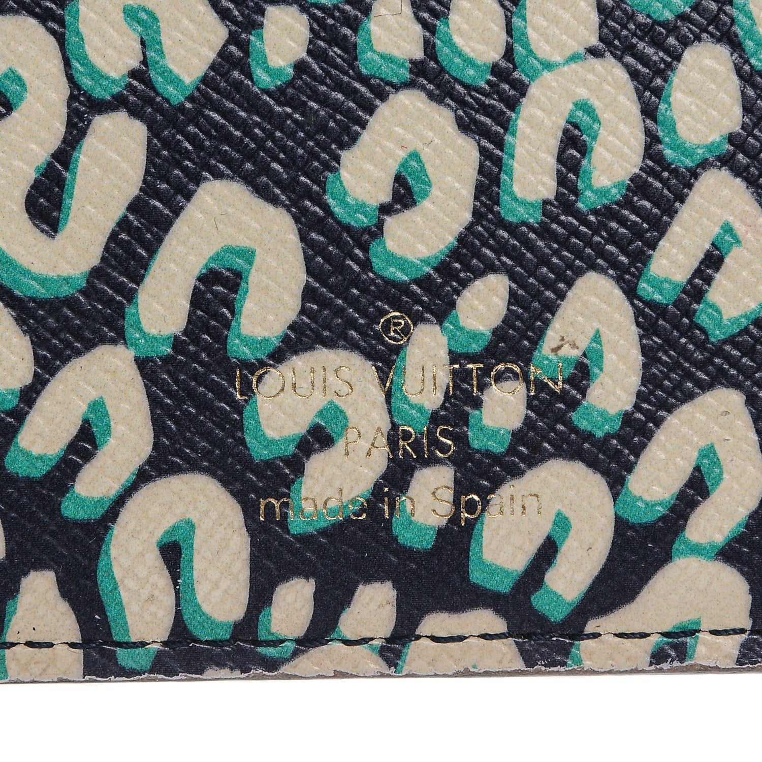 Louis Vuitton Monogram Leopard Insolite Wallet Blue Infini 7 of 8