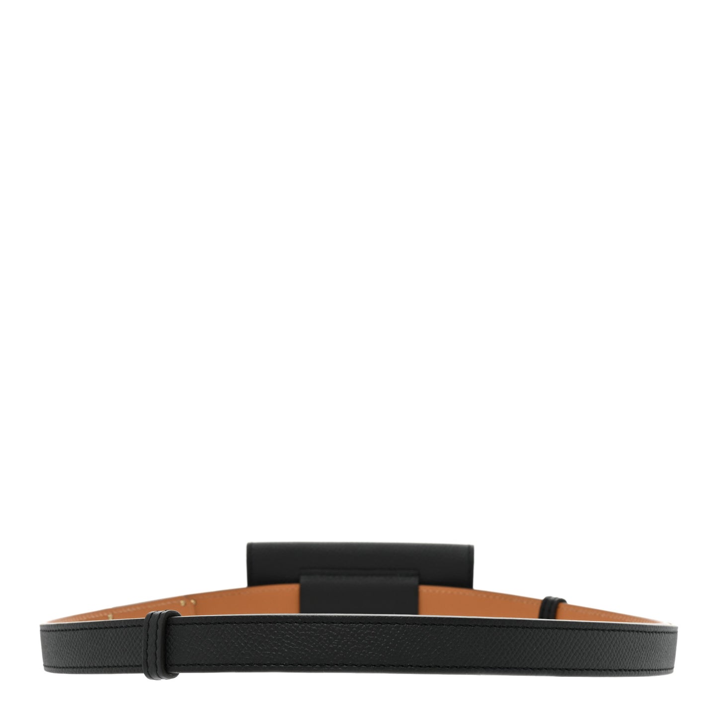Epsom Kelly Pocket Belt Black
