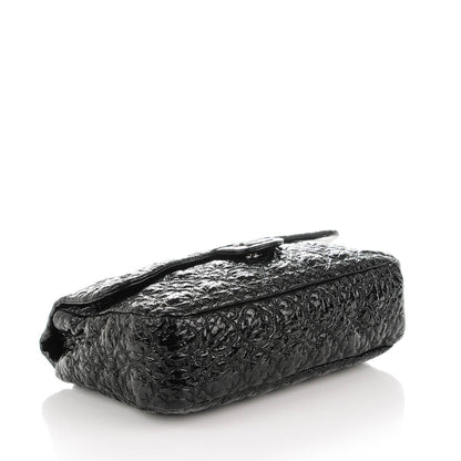 Chanel Vinyl Rock In Moscow Single Flap Black 4 of 9