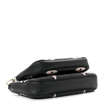 Louis Vuitton Empreinte Monogram Giant Multi Pochette Accessories Black Beige 4 of 10