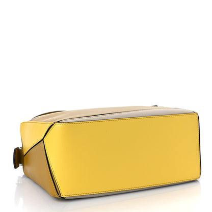 Loewe Grained Calfskin Small Puzzle Bag Ocre Yellow 4 of 8
