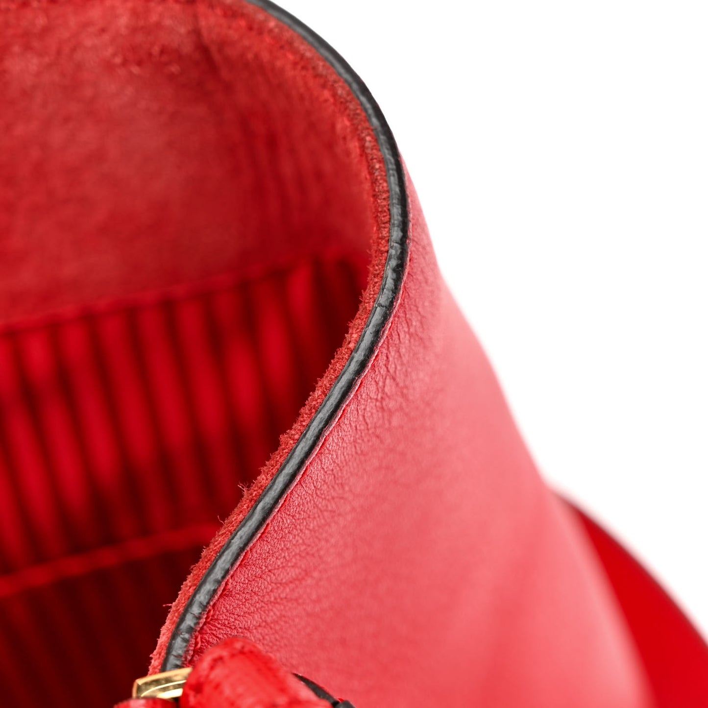 Vitello Elite Flamingo Regular 2Jours Tote Rosso Fiamma