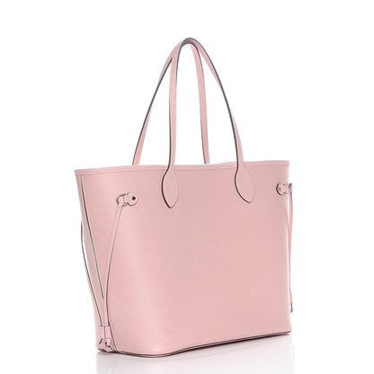 Louis Vuitton Epi Neverfull MM Rose Ballerine 3 of 9