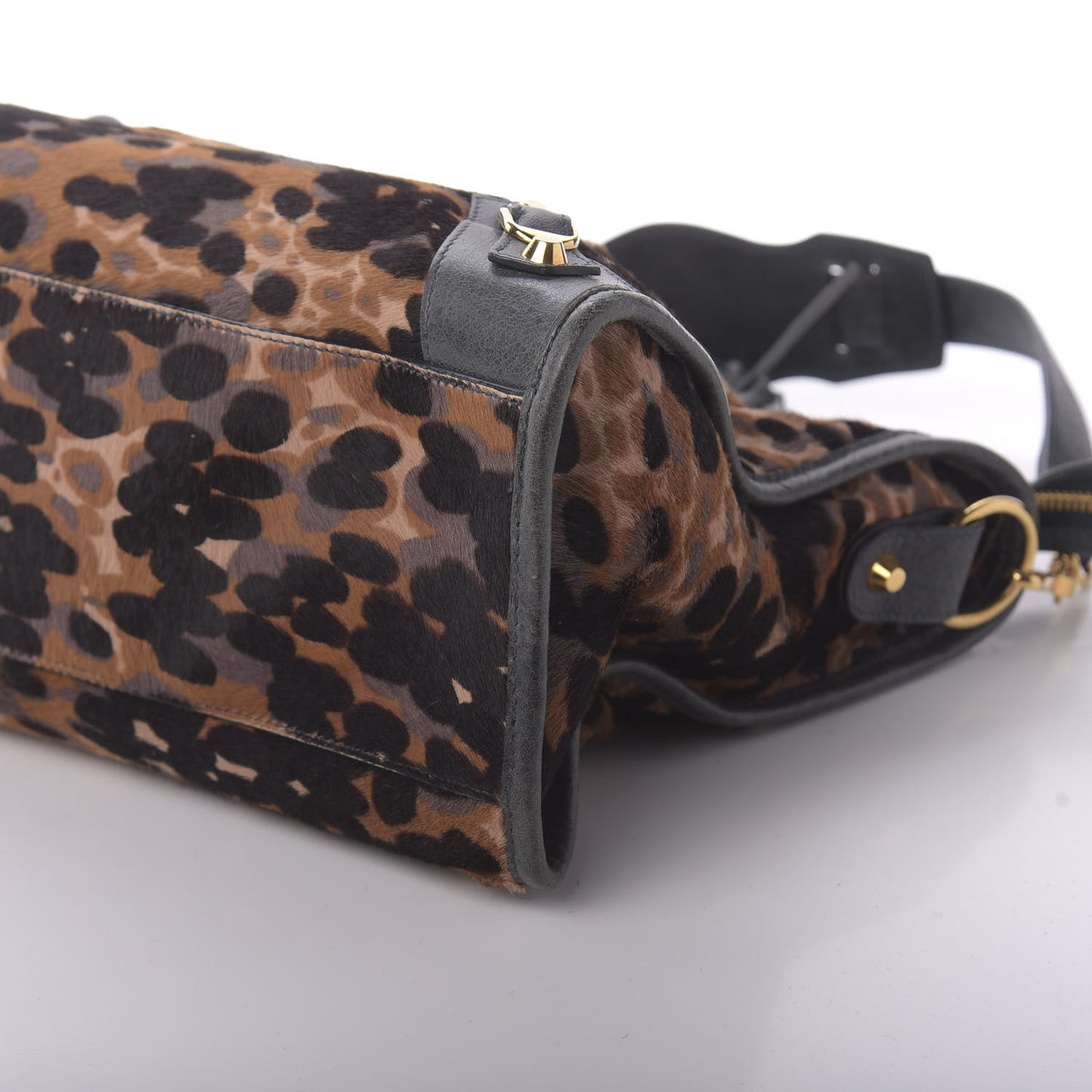 Pony Hair Leopard City Anthracite LTD ED