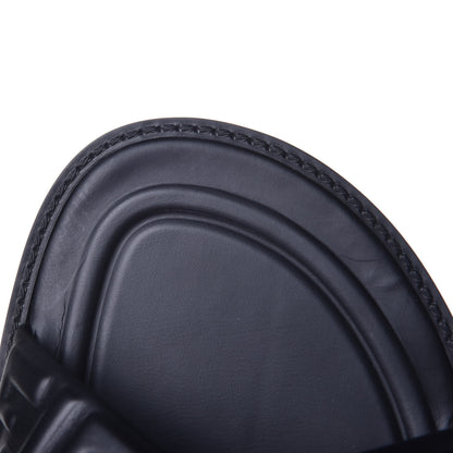 Fendi Nappa FF Embossed Mens Criss Cross Slide Sandals 6 Black 10 of 10