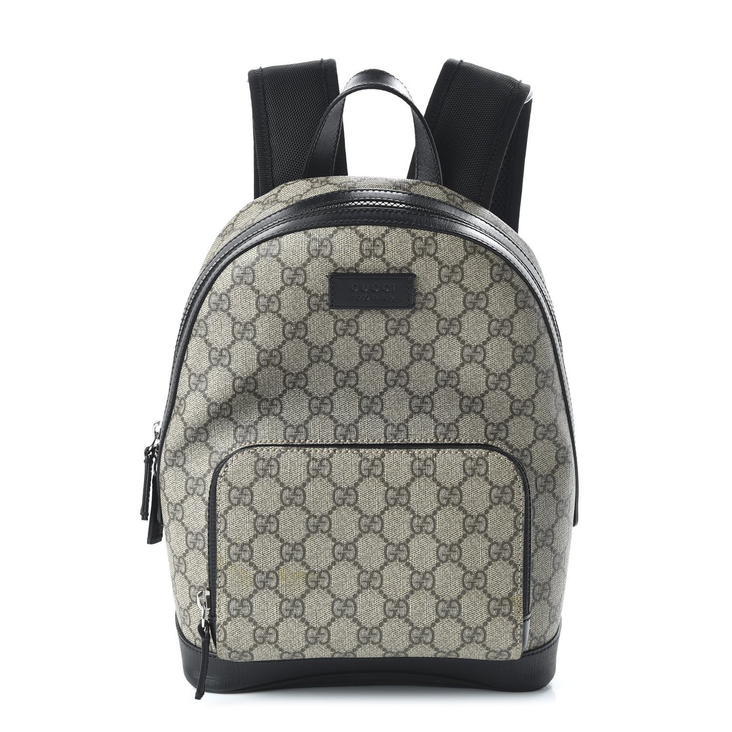 GG Supreme Monogram Small Eden Day Backpack Black
