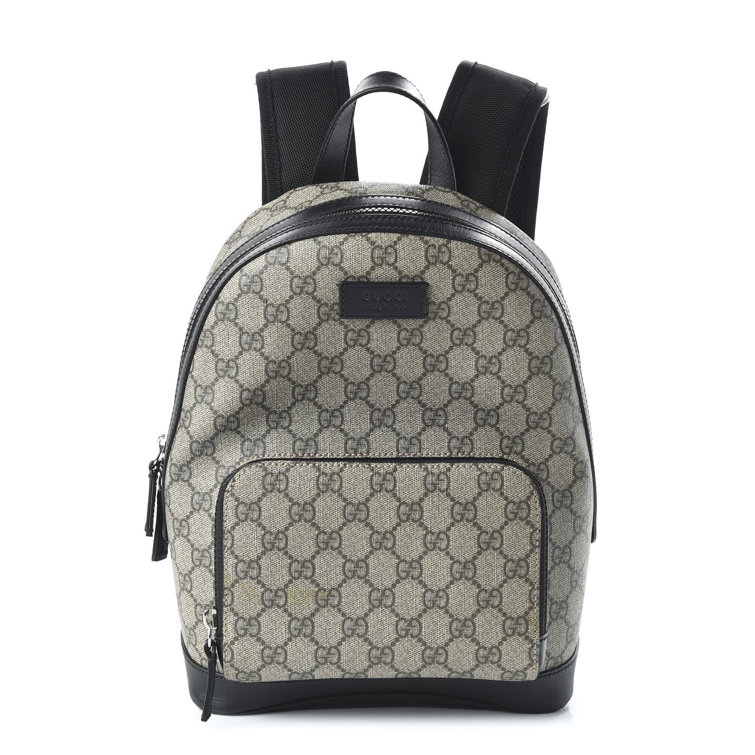 Gucci GG Supreme Monogram Small Eden Day Backpack Black 1 of 9